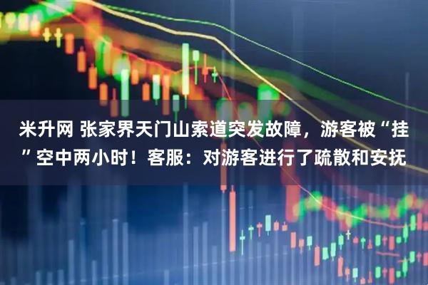 米升网 张家界天门山索道突发故障，游客被“挂”空中两小时！客服：对游客进行了疏散和安抚