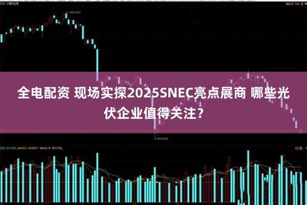 全电配资 现场实探2025SNEC亮点展商 哪些光伏企业值得关注？
