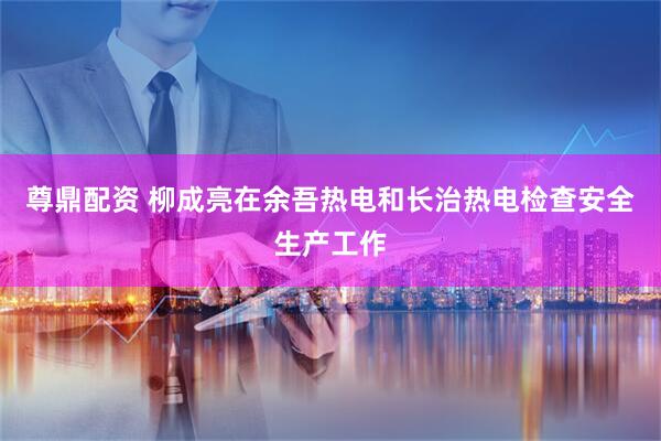 尊鼎配资 柳成亮在余吾热电和长治热电检查安全生产工作